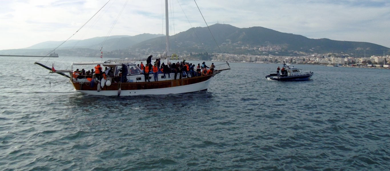 Ιστιοπλοϊκό με 80 αλλοδαπούς ανενόχλητο διέπλευσε Αιγαίο & Μυρτώο Πέλαγος και πέρασε στο Ιόνιο! (βίντεο)